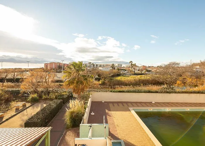 Primavera 202 Appt Veranda 4 A 6 Pers Appartamento Agde